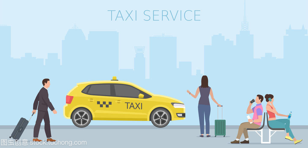 的士服务与平面设计租赁服务的融合创新